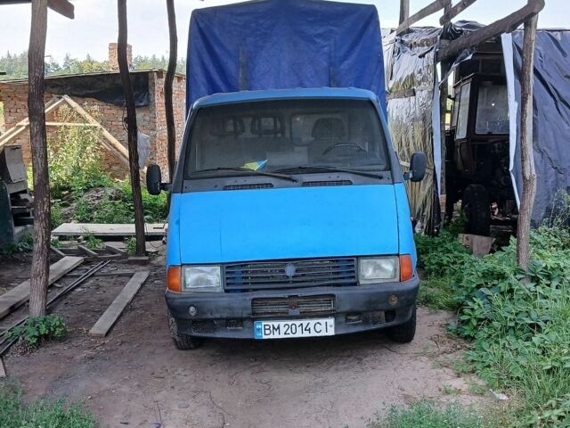 Синій ГАЗ 3302 ГАЗель, об'ємом двигуна 2.45 л та пробігом 100 тис. км за 1550 $, фото 1 на Automoto.ua