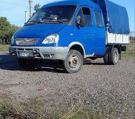 Синий ГАЗ 3302 ГАЗель, объемом двигателя 2.89 л и пробегом 50 тыс. км за 3500 $, фото 1 на Automoto.ua