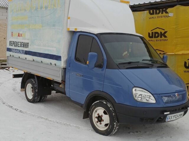 Синий ГАЗ 3302 ГАЗель, объемом двигателя 2.3 л и пробегом 190 тыс. км за 5750 $, фото 1 на Automoto.ua