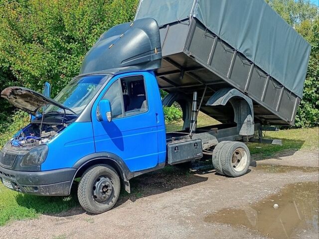Синій ГАЗ 3302 ГАЗель, об'ємом двигуна 2.46 л та пробігом 200 тис. км за 6000 $, фото 1 на Automoto.ua