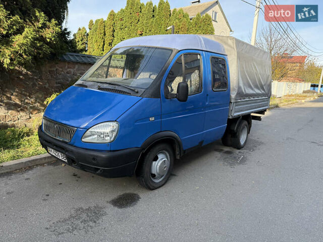 Синій ГАЗ 3302 ГАЗель, об'ємом двигуна 2.29 л та пробігом 200 тис. км за 1999 $, фото 1 на Automoto.ua