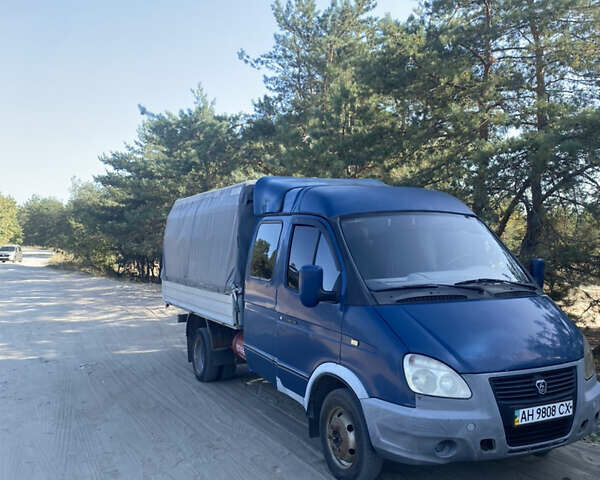 Синий ГАЗ 3302 ГАЗель, объемом двигателя 2.3 л и пробегом 1 тыс. км за 2750 $, фото 1 на Automoto.ua
