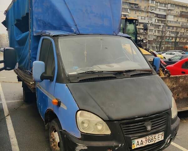 Синий ГАЗ 3302 ГАЗель, объемом двигателя 2.5 л и пробегом 227 тыс. км за 1050 $, фото 1 на Automoto.ua