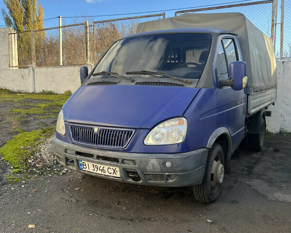 Синій ГАЗ 3302 ГАЗель, об'ємом двигуна 2.46 л та пробігом 350 тис. км за 3100 $, фото 1 на Automoto.ua