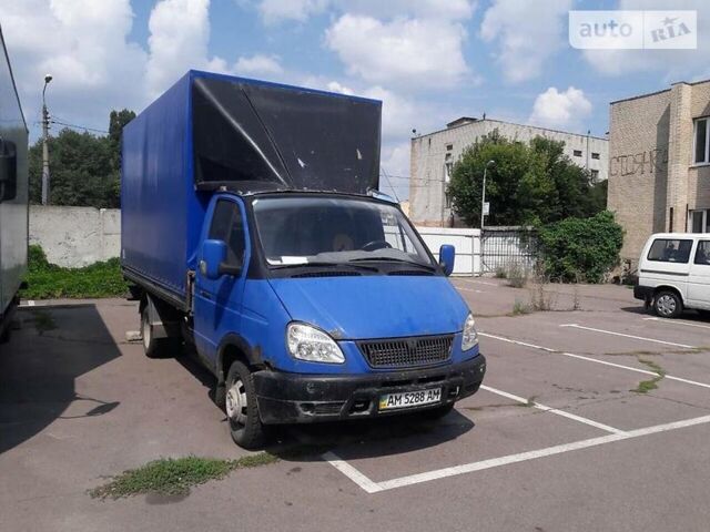 Синий ГАЗ 3302 ГАЗель, объемом двигателя 2.4 л и пробегом 425 тыс. км за 3200 $, фото 1 на Automoto.ua