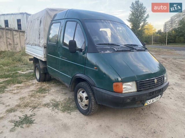 Зеленый ГАЗ 3302 ГАЗель, объемом двигателя 2.5 л и пробегом 100 тыс. км за 2300 $, фото 1 на Automoto.ua