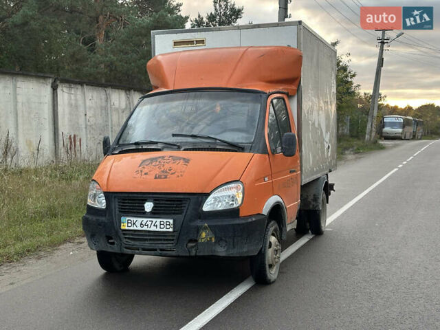 Оранжевый ГАЗ 3302 ГАЗель, объемом двигателя 2.89 л и пробегом 460 тыс. км за 1999 $, фото 1 на Automoto.ua