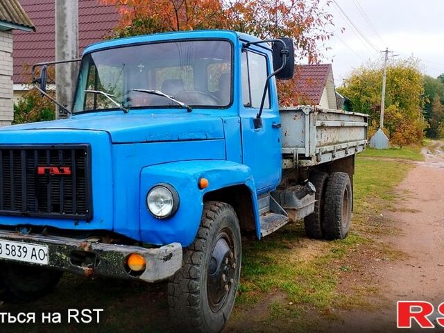 Синий ГАЗ 3307, объемом двигателя 4.3 л и пробегом 123 тыс. км за 1850 $, фото 1 на Automoto.ua