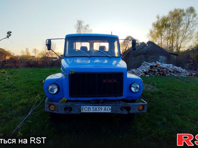 Синий ГАЗ 3307, объемом двигателя 4.3 л и пробегом 123 тыс. км за 1850 $, фото 1 на Automoto.ua