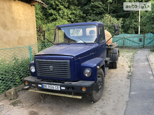 Синий ГАЗ 3307, объемом двигателя 4.3 л и пробегом 60 тыс. км за 5500 $, фото 1 на Automoto.ua