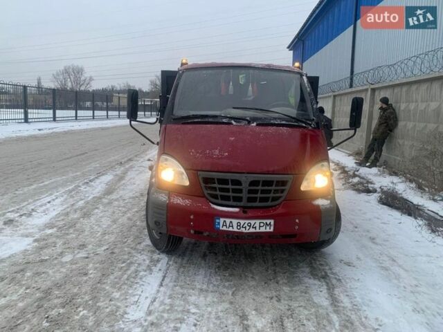 Красный ГАЗ 33104, объемом двигателя 4.75 л и пробегом 2 тыс. км за 7300 $, фото 1 на Automoto.ua