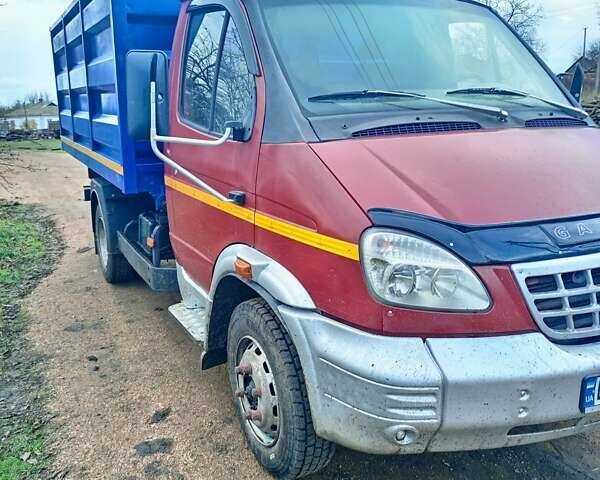 Красный ГАЗ 33104, объемом двигателя 4.8 л и пробегом 200 тыс. км за 9000 $, фото 1 на Automoto.ua