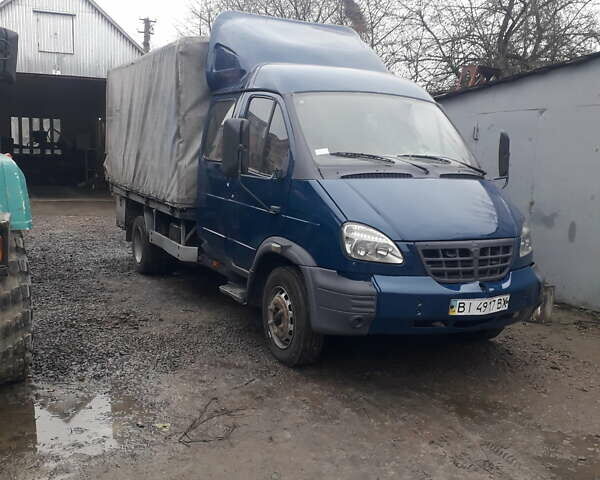 Синій ГАЗ 33104, об'ємом двигуна 4.75 л та пробігом 170 тис. км за 7000 $, фото 1 на Automoto.ua