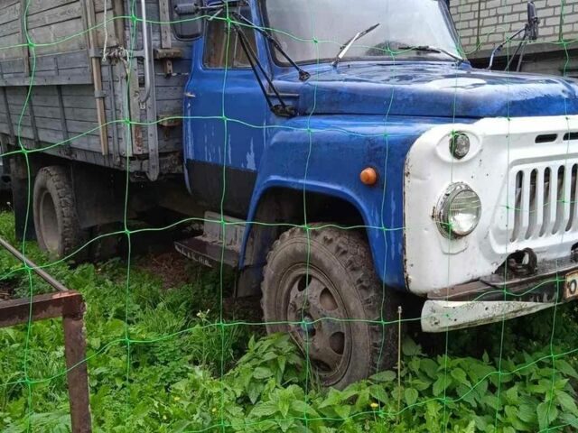 Синий ГАЗ 53 груз., объемом двигателя 4.25 л и пробегом 999 тыс. км за 1100 $, фото 1 на Automoto.ua