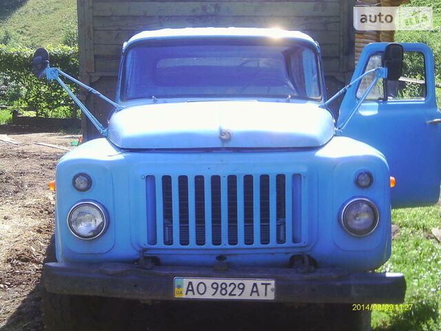 Синий ГАЗ 53 груз., объемом двигателя 4.25 л и пробегом 80 тыс. км за 1945 $, фото 1 на Automoto.ua