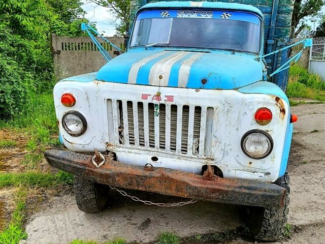 Синий ГАЗ 53, объемом двигателя 5 л и пробегом 145 тыс. км за 1200 $, фото 1 на Automoto.ua