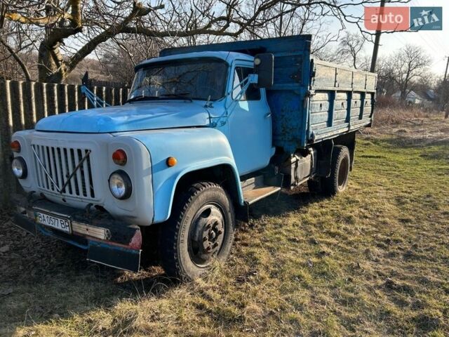 Синій ГАЗ 53, об'ємом двигуна 4.7 л та пробігом 158 тис. км за 3200 $, фото 1 на Automoto.ua