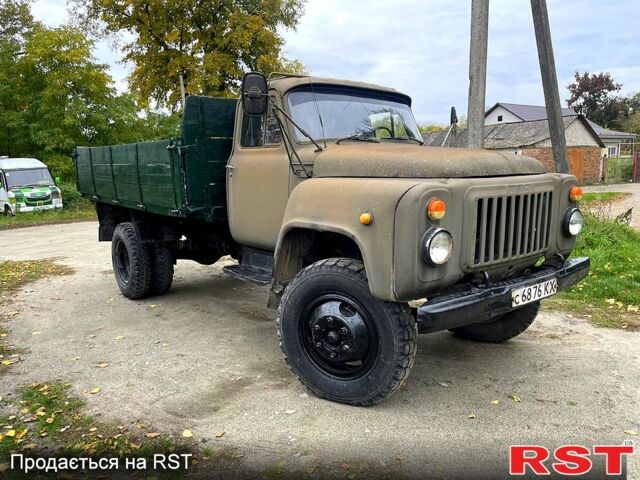 Зеленый ГАЗ 53, объемом двигателя 3.5 л и пробегом 124 тыс. км за 1700 $, фото 1 на Automoto.ua