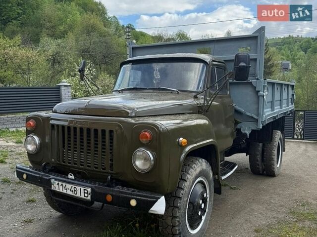 Зеленый ГАЗ 53, объемом двигателя 4.2 л и пробегом 4 тыс. км за 2950 $, фото 1 на Automoto.ua