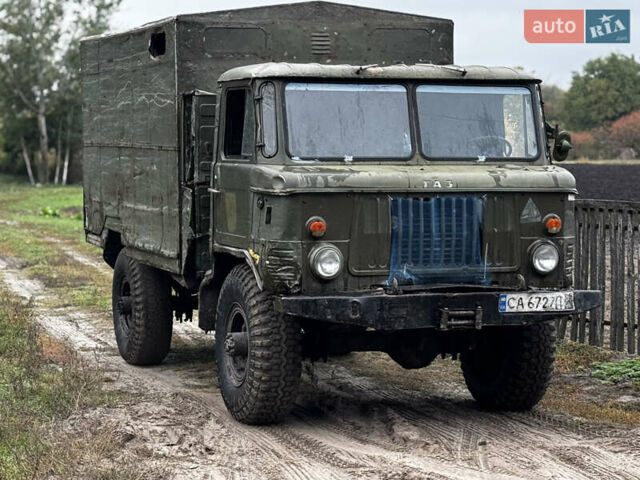 Зеленый ГАЗ 66, объемом двигателя 4.3 л и пробегом 50 тыс. км за 2300 $, фото 1 на Automoto.ua