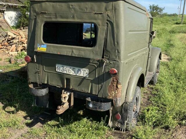 Зеленый ГАЗ 69, объемом двигателя 2 л и пробегом 698 тыс. км за 1000 $, фото 1 на Automoto.ua