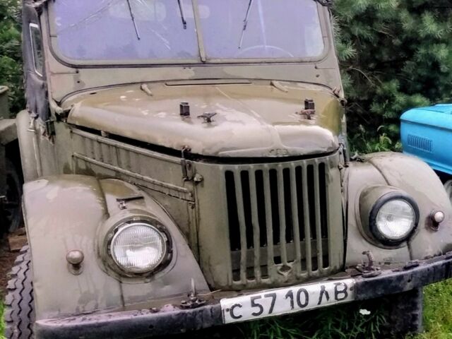 Зелений ГАЗ 69, об'ємом двигуна 0 л та пробігом 444 тис. км за 2102 $, фото 1 на Automoto.ua
