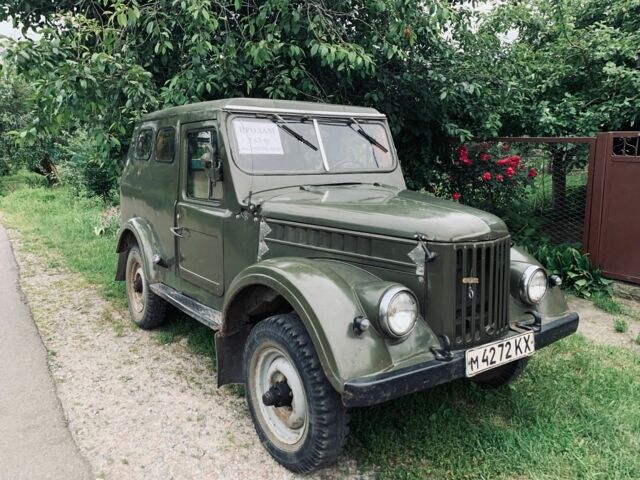 Зеленый ГАЗ 69, объемом двигателя 0 л и пробегом 50 тыс. км за 1500 $, фото 1 на Automoto.ua