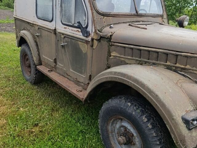 Зеленый ГАЗ 69, объемом двигателя 2 л и пробегом 600 тыс. км за 494 $, фото 1 на Automoto.ua