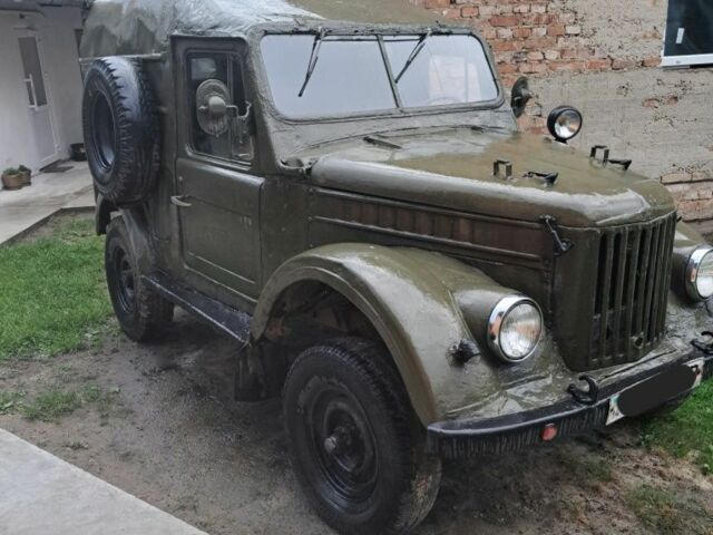 Зеленый ГАЗ 69, объемом двигателя 2.4 л и пробегом 100 тыс. км за 800 $, фото 1 на Automoto.ua