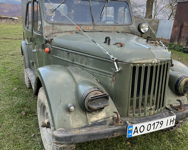 Зеленый ГАЗ 69, объемом двигателя 2.1 л и пробегом 40 тыс. км за 2000 $, фото 1 на Automoto.ua