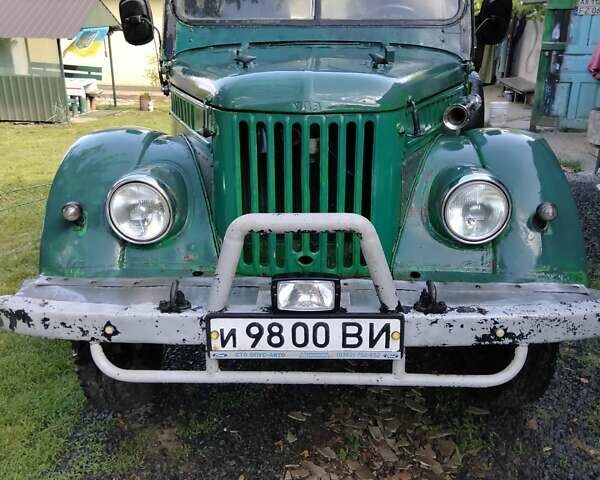 Зеленый ГАЗ 69, объемом двигателя 2.5 л и пробегом 123 тыс. км за 2000 $, фото 1 на Automoto.ua