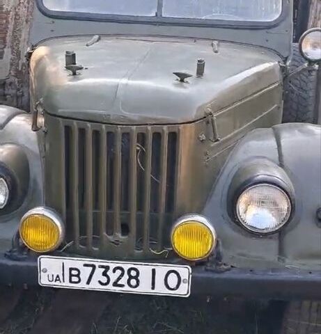 Зеленый ГАЗ 69, объемом двигателя 2.1 л и пробегом 10 тыс. км за 2000 $, фото 1 на Automoto.ua