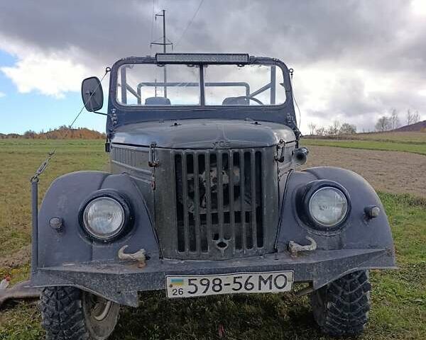 Зеленый ГАЗ 69, объемом двигателя 2.4 л и пробегом 100 тыс. км за 1850 $, фото 1 на Automoto.ua