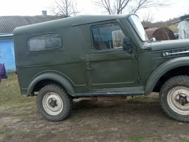 Зеленый ГАЗ 69, объемом двигателя 2 л и пробегом 1 тыс. км за 850 $, фото 1 на Automoto.ua