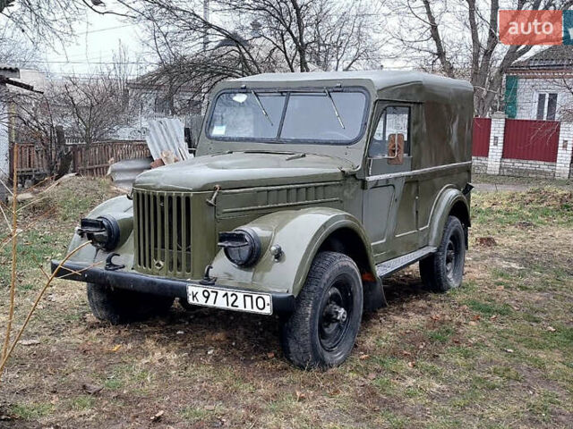 Зеленый ГАЗ 69, объемом двигателя 2.1 л и пробегом 100 тыс. км за 1950 $, фото 1 на Automoto.ua