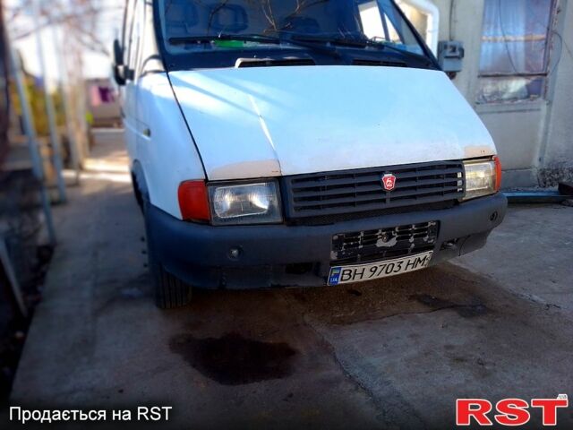 Белый ГАЗ Газель, объемом двигателя 2.5 л и пробегом 200 тыс. км за 1500 $, фото 1 на Automoto.ua