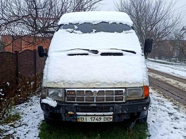 Белый ГАЗ Газель, объемом двигателя 2.4 л и пробегом 220 тыс. км за 520 $, фото 1 на Automoto.ua