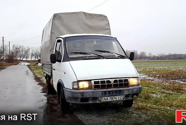 Белый ГАЗ Газель, объемом двигателя 2.3 л и пробегом 200 тыс. км за 2700 $, фото 1 на Automoto.ua