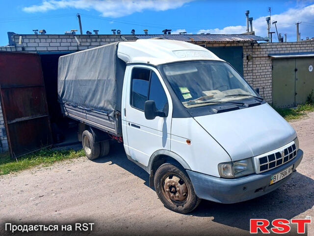 Белый ГАЗ Газель, объемом двигателя 2.3 л и пробегом 300 тыс. км за 1600 $, фото 1 на Automoto.ua