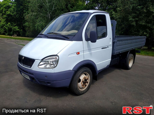 Белый ГАЗ Газель, объемом двигателя 2.3 л и пробегом 170 тыс. км за 3200 $, фото 1 на Automoto.ua