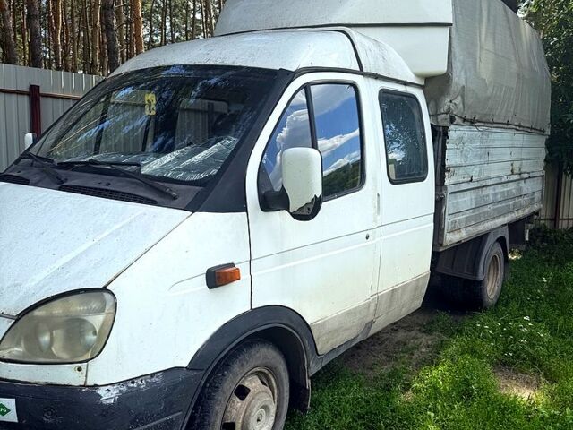 Белый ГАЗ Газель, объемом двигателя 2.3 л и пробегом 350 тыс. км за 3500 $, фото 1 на Automoto.ua