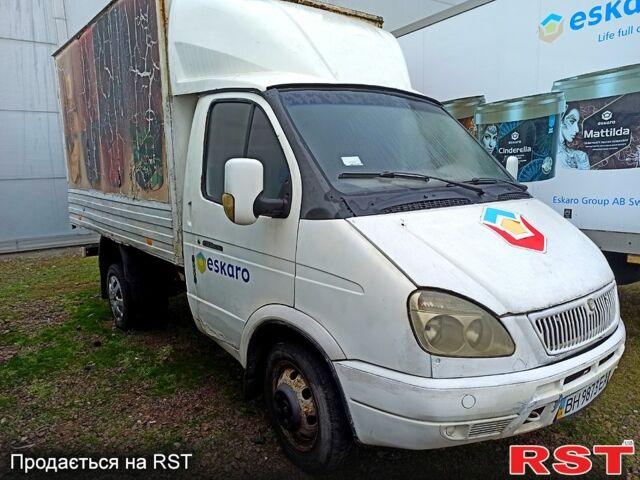 Белый ГАЗ Газель, объемом двигателя 2.3 л и пробегом 398 тыс. км за 1500 $, фото 1 на Automoto.ua