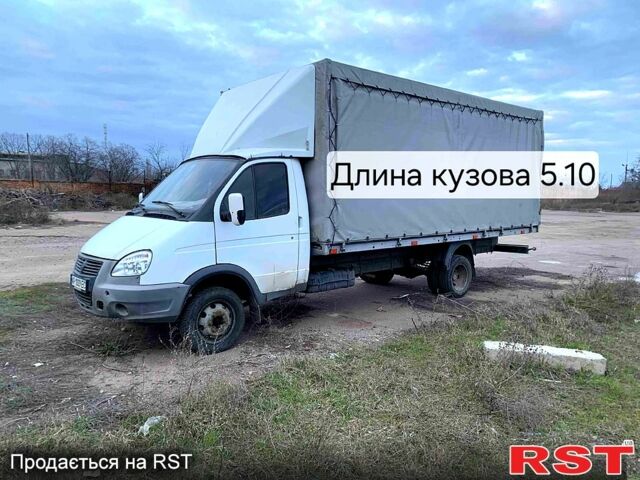 Белый ГАЗ Газель, объемом двигателя 2.5 л и пробегом 352 тыс. км за 3900 $, фото 1 на Automoto.ua