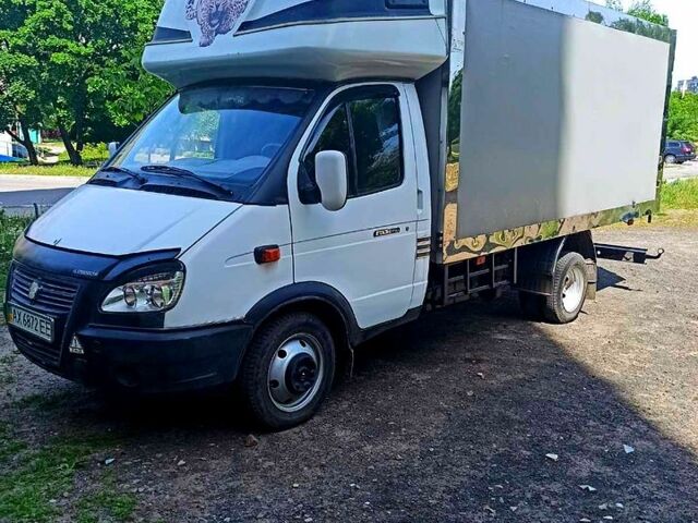 Белый ГАЗ Газель, объемом двигателя 2.5 л и пробегом 165 тыс. км за 5300 $, фото 1 на Automoto.ua