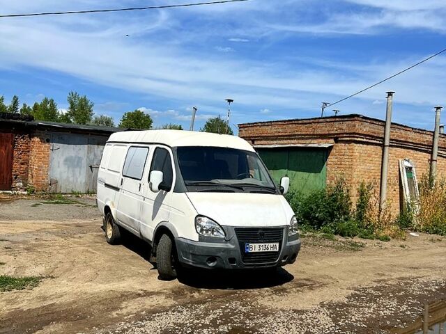 Белый ГАЗ Газель, объемом двигателя 2.5 л и пробегом 208 тыс. км за 1500 $, фото 1 на Automoto.ua
