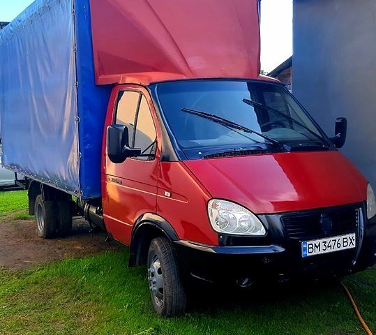 Красный ГАЗ Газель, объемом двигателя 2.5 л и пробегом 0 тыс. км за 5100 $, фото 1 на Automoto.ua
