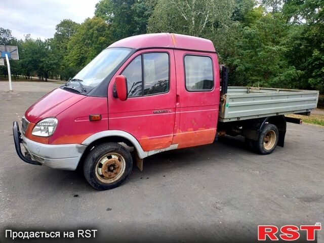 Красный ГАЗ Газель, объемом двигателя 2.5 л и пробегом 180 тыс. км за 3100 $, фото 1 на Automoto.ua