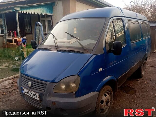 Синий ГАЗ Газель, объемом двигателя 2.3 л и пробегом 135 тыс. км за 1400 $, фото 1 на Automoto.ua