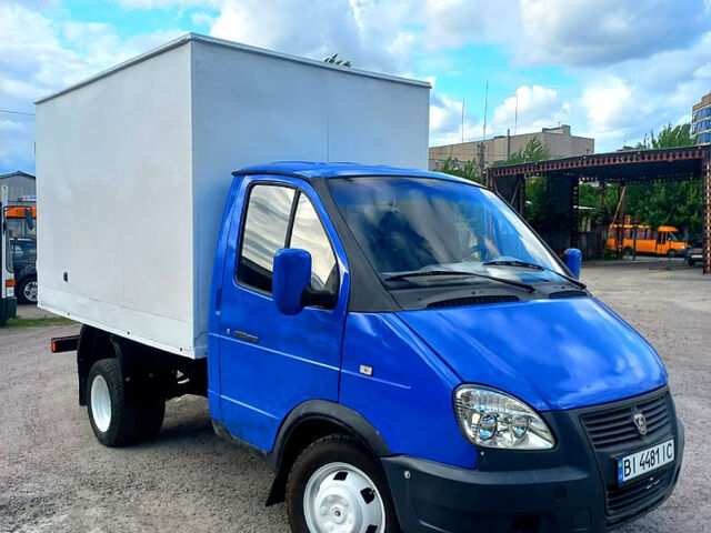 Синий ГАЗ Газель, объемом двигателя 2.3 л и пробегом 530 тыс. км за 4200 $, фото 1 на Automoto.ua