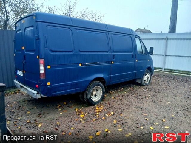 Синий ГАЗ Газель, объемом двигателя 2.5 л и пробегом 176 тыс. км за 3100 $, фото 1 на Automoto.ua